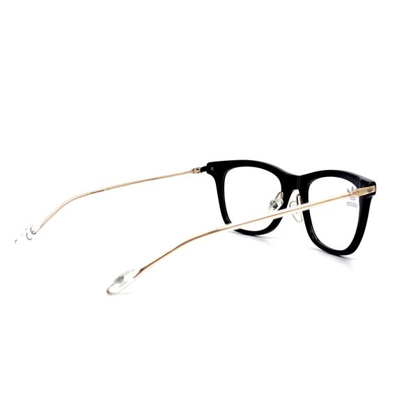 NEW ADIDAS AOK0050.009.120 BLACK GOLD AUTHENTIC EYEGLASSES FRAME - Picture 6 of 9